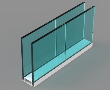 Frameless Double Glass