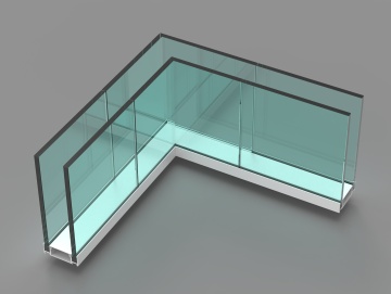 Frameless Glass Wall Details