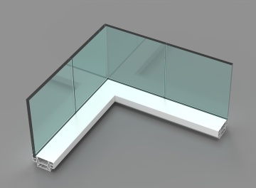 Frameless Glass Wall Details
